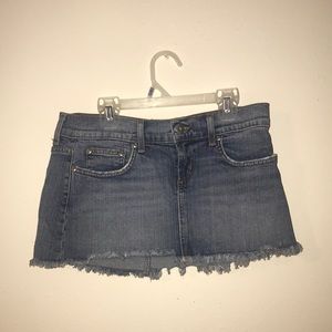Jean skirt